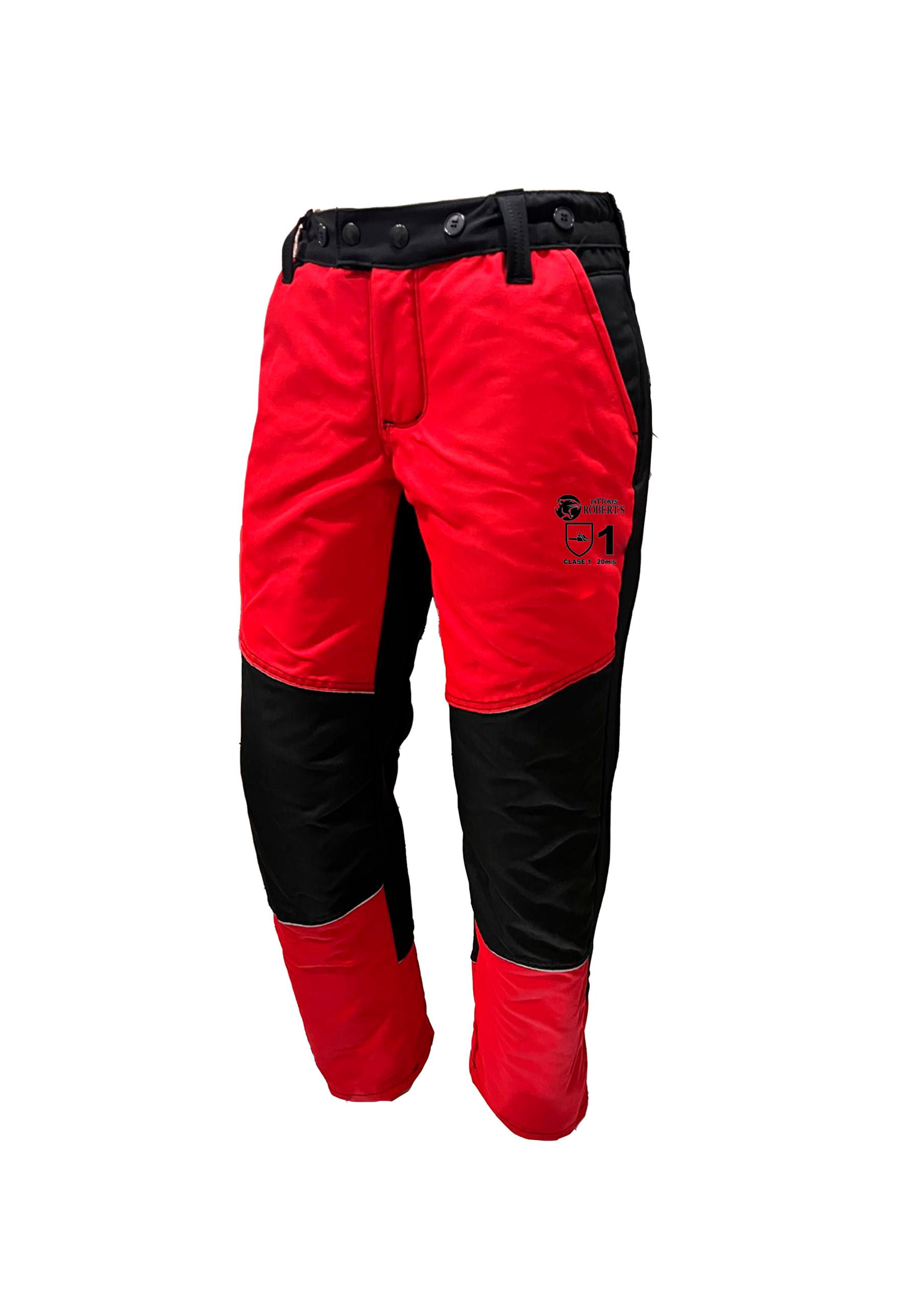 PANTALÓN ANTICORTE EXTREME MOTOSIERRA BIELÁSTICO CLASE 1 PATTONES ROBERT´S